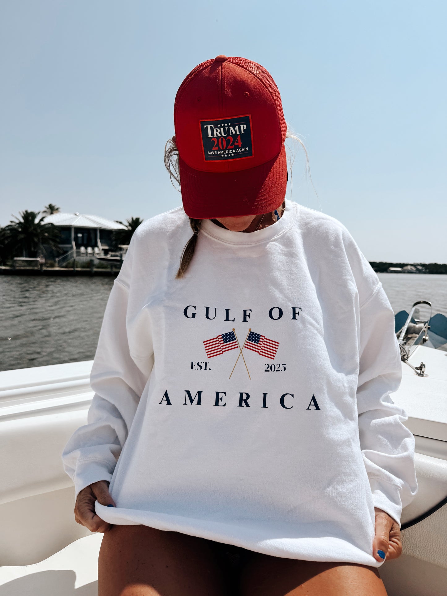Gulf Of America Crewneck Sweatshirt