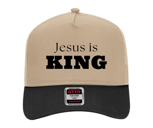 Jesus is KING Trucker Hat